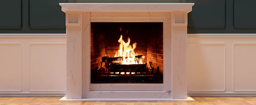 Decorative Electric Fireplace Installation in Riverside, California