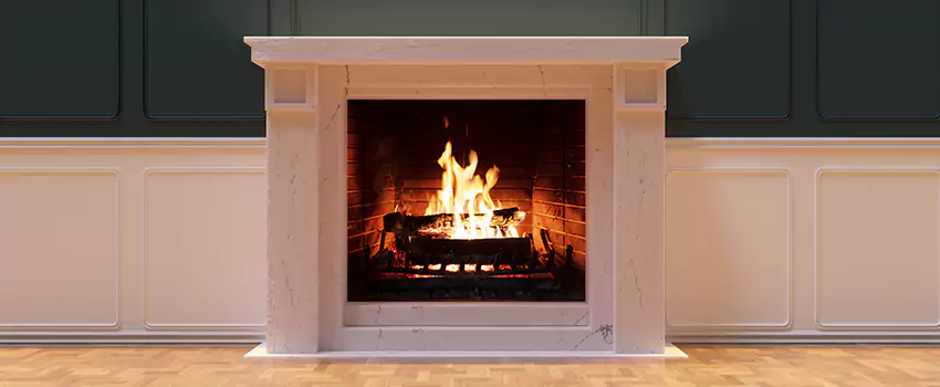 Open Flame Wood-Burning Fireplace Installation Services in Riverside, California